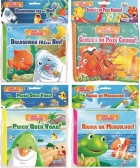 Coleção vamos tomar banho: Primeiro livro do bebê - 4 livros