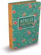 Bíblia NVI Leitura Perfeita - Capa Flores, letra grande