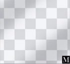 Saco metalizado - square prata: 35x55 c/ 50 un