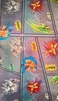 Saco perolizado - heróis fantásticos: 35x55 c/ 50 un