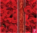 Saco perolizado - moulin rouge: 25x37 c/ 50 un