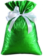 Saco soft touch - verde: 25x37 c/ 50 un