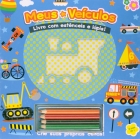 Meus veículos - Livro com estênceis e lápis!