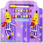 Números - Col. Escreva e apague com Bananas de Pijamas