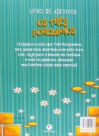 Os três porquinhos - Livro de adesivos