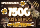 Dinossauros - Prancheta para colorir com 1500 adesivos