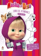 Masha e o Urso - Livro de atividades com adesivos