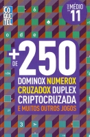 Coquetel: Mais de 250 Dominox Numerox Cruzadox Duplex Criptocruzada - Livro 11 - Médio