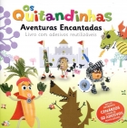 Aventuras encantadas: Col. Os Quitandinhas - Livro com adesivos reutilizáveis