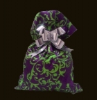 Saco De Presente Soft Touch - Arabesco Roxo: 20x29 Pcte C/50