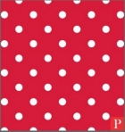 Saco Presente Perolizado - Little Poá Vermelho: 20x29 C/50