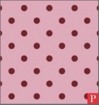 Saco De Presente Perolizado - Little Poá Rosa: 30x44 C/50