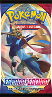 Game Card Pokémon: Espada e Escudo - Pacote com 6 un