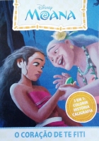 Moana - Solapa média com 10 livros para ler, colorir e aprender