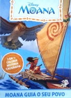 Moana - Solapa média com 10 livros para ler, colorir e aprender