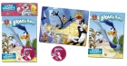 Livro gigante com quebra-cabeça - Looney Tunes