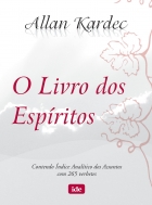 O livro dos espíritos - Capa cristal