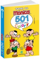 501 desenhos para colorir - Turma da Mônica