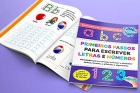 Primeiros passos para escrever letras e números: Col. Manual do mundo mini