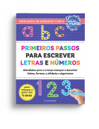 Primeiros passos para escrever letras e números: Col. Manual do mundo mini