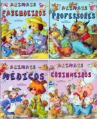 Animais: Profissões - Col. Eu quero ser - 4 livros