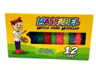 Massa para modelar 12 cores 180g - Massabel 5065