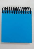 Caderno de anotações 80x80mm 40 folhas - Espiral