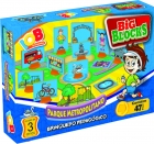 Big Blocks: Parque Metropolitano - Brinquedo Pedagógico de madeira com 47 peças - IOB