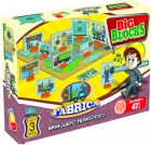 Big Blocks: Fábrica - Brinquedo pedagógico de madeira com 47 peças - IOB