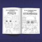 Os aventureiros: Livro de colorir - Luccas Toon Educação