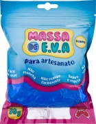 Massa para modelar EVA azul escuro 50 gr - Make+