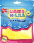 Massa para modelar EVA amarelo 50 gr - Make+