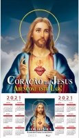 Folhinha do Sagrado Coração de Jesus - 2021
