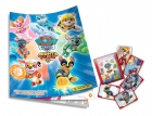 Kit de figurinhas com o álbum oficial Patrulha Canina