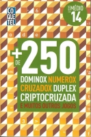 Coquetel: Mais de 250 Dominox Numerox Cruzadox Duplex Criptocruzada - Livro 14 - Médio