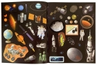 Descubra o universo - Adesivos espaciais
