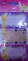 Cartela de adesivos Disney 88 x 51mm - Contém 6 adesivos