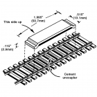 Kadee - HO Code 100 Delayed-Action Magnetic Uncoupler 1 Pair - #321