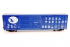 Athearn - HO 50 FMC Offset Double Door Boxcar Yreka Western - #92932
