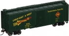 Bachmann - HO 40 Box Car Toledo Peoria & Western - #17032
