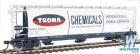 Atlas - HO ACF 3-Bay Cylindrical Hopper Trona (SHPX) Road - #62017