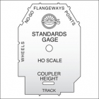 Nmra - HO Standards Gauge - Includes Metal Gauge and Instructions - #98