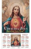 Folhinha do Sagrado Coração de Jesus - 2022