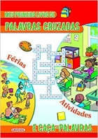 Meu primeiro livro de palavras cruzadas e caça-palavras - Vermelho