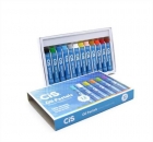 Giz de cera oleoso oil pastel 12 cores - CIS