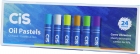 Giz de cera oleoso oil pastel 24 cores - CIS