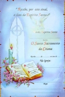 Lembrança da crisma CRIS001 - Loyola
