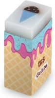 Borracha decorada gelato Summit