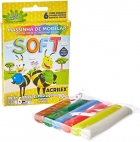 Massinha de modelar soft 6 cores 90g - Acrilex