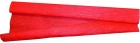 Papel crepom comum liso vermelho 48cmx2m 10un